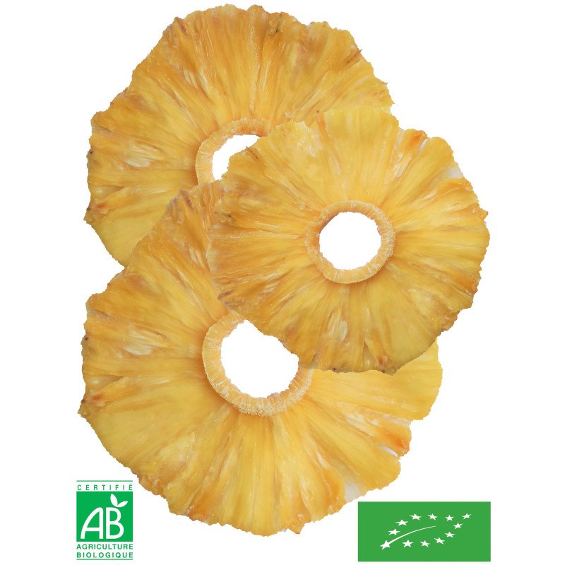 Ananas séché bio